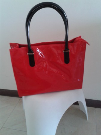 Cartera Roja Pasion Patente